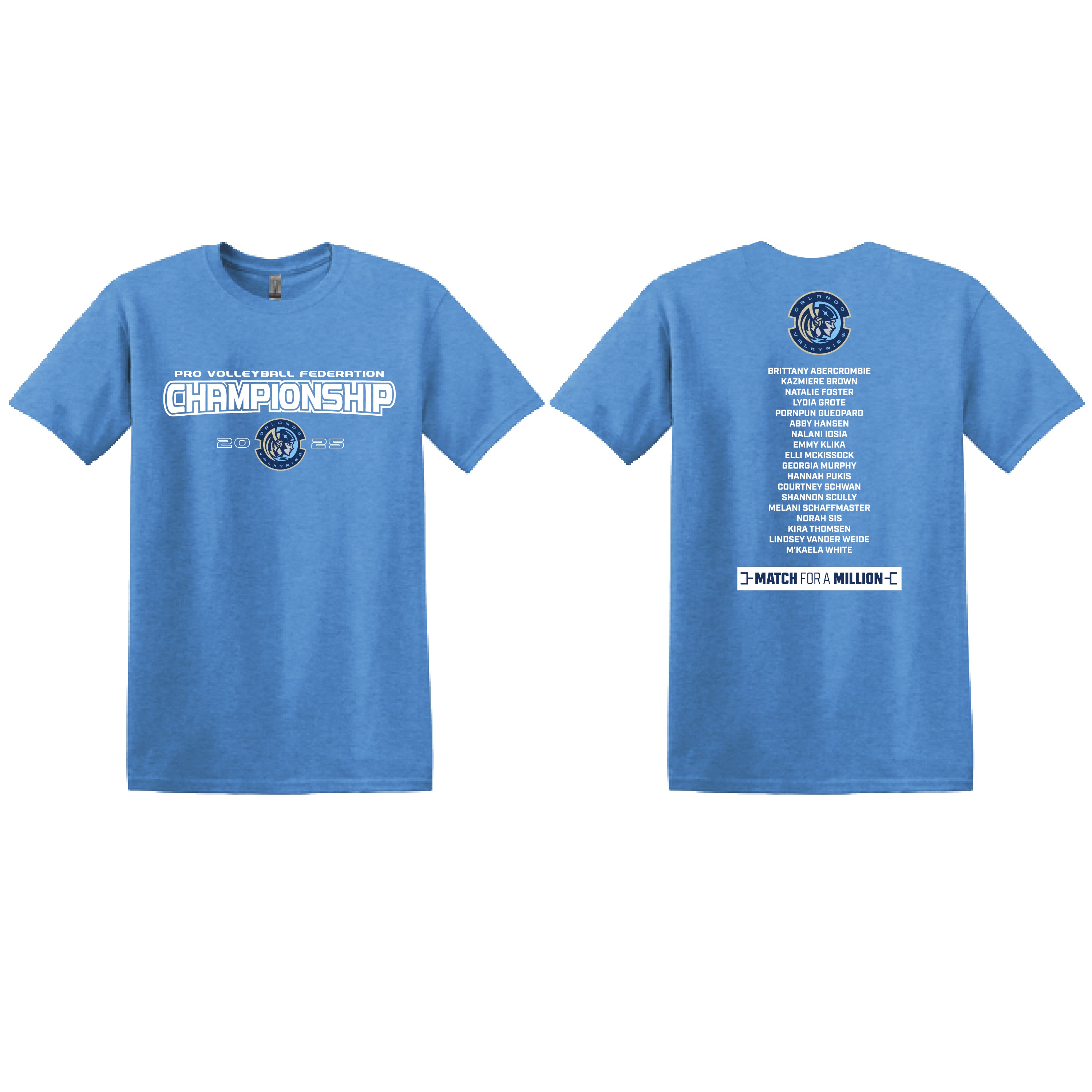 2025 Championship Orlando Valkyries Softstyle T-Shirt