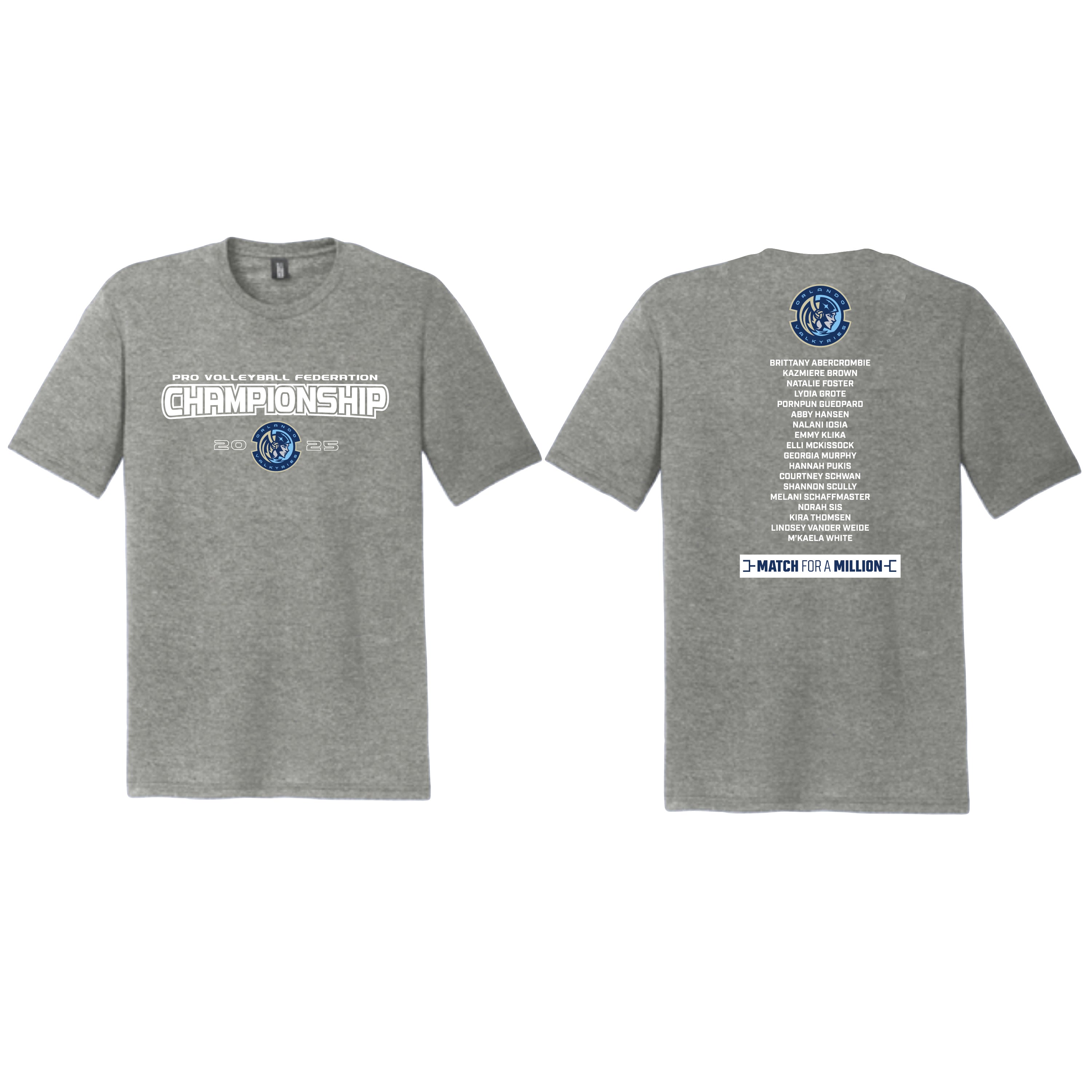 2025 Championship Orlando Valkyries Softstyle T-Shirt