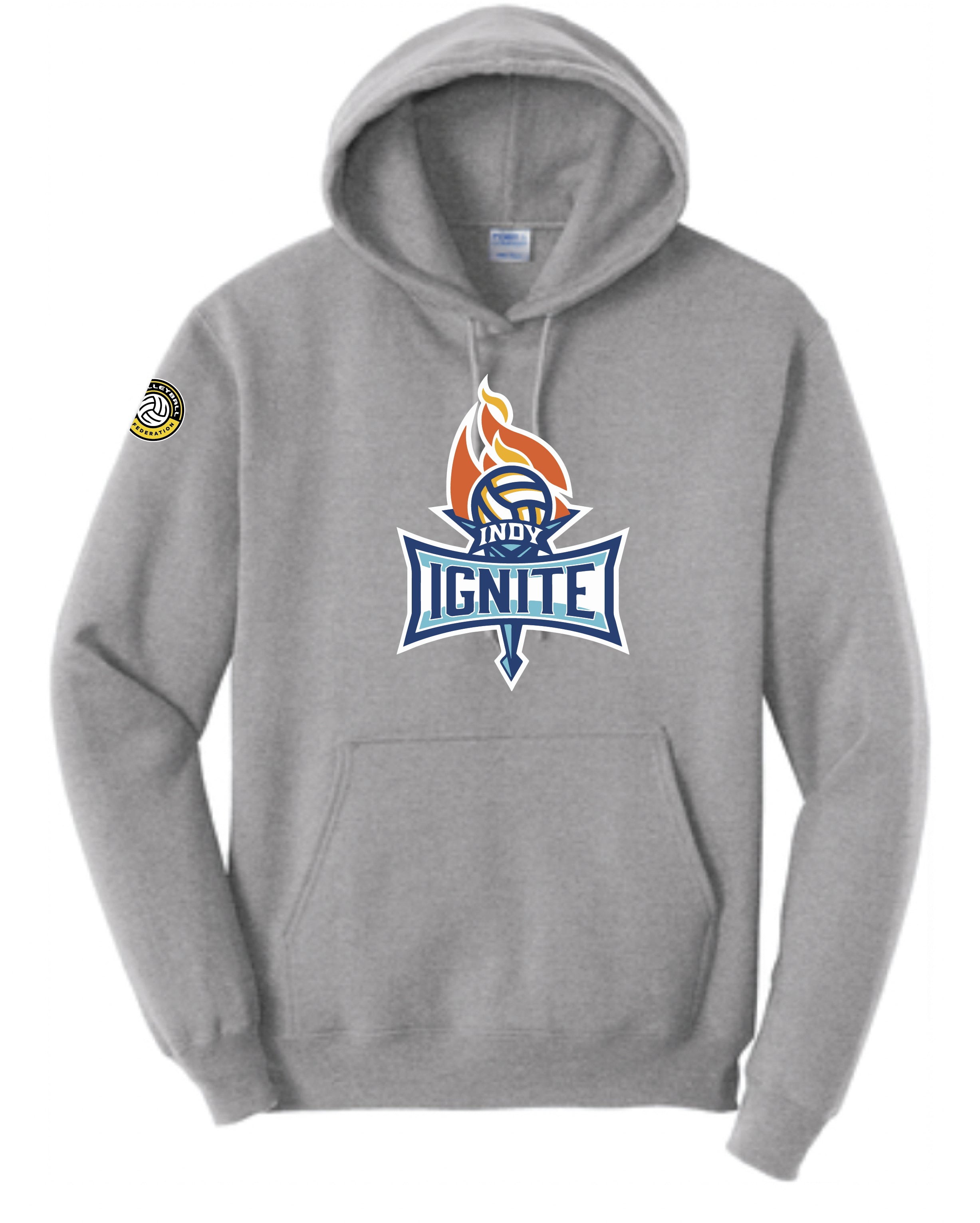Indy Ignite Fleece Pullover Hooded Sweatshirt