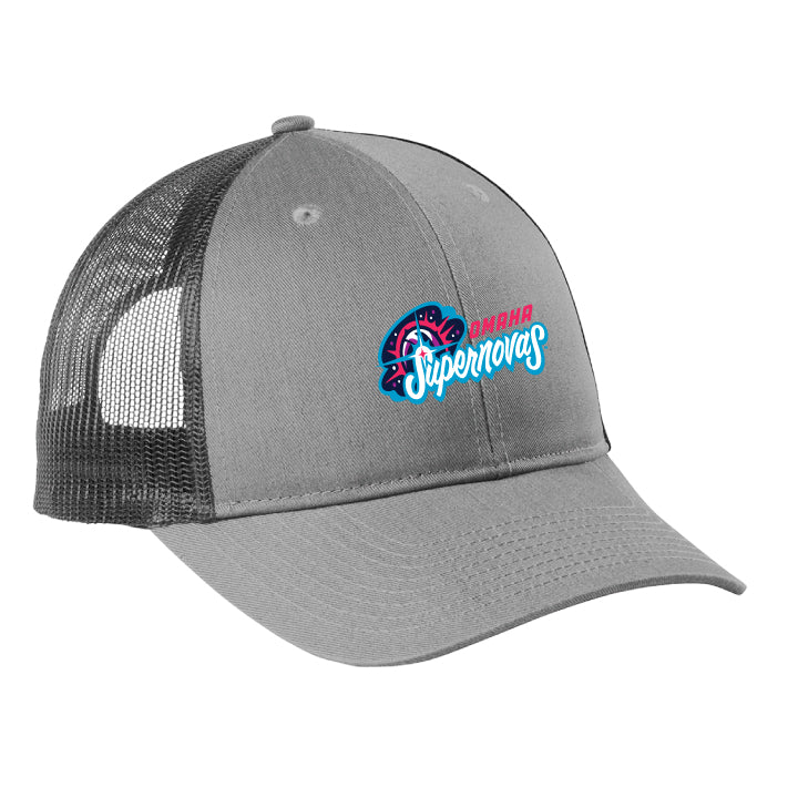 Omaha Supernovas Flexfit Adult Ultrafibre and Airmesh Cap