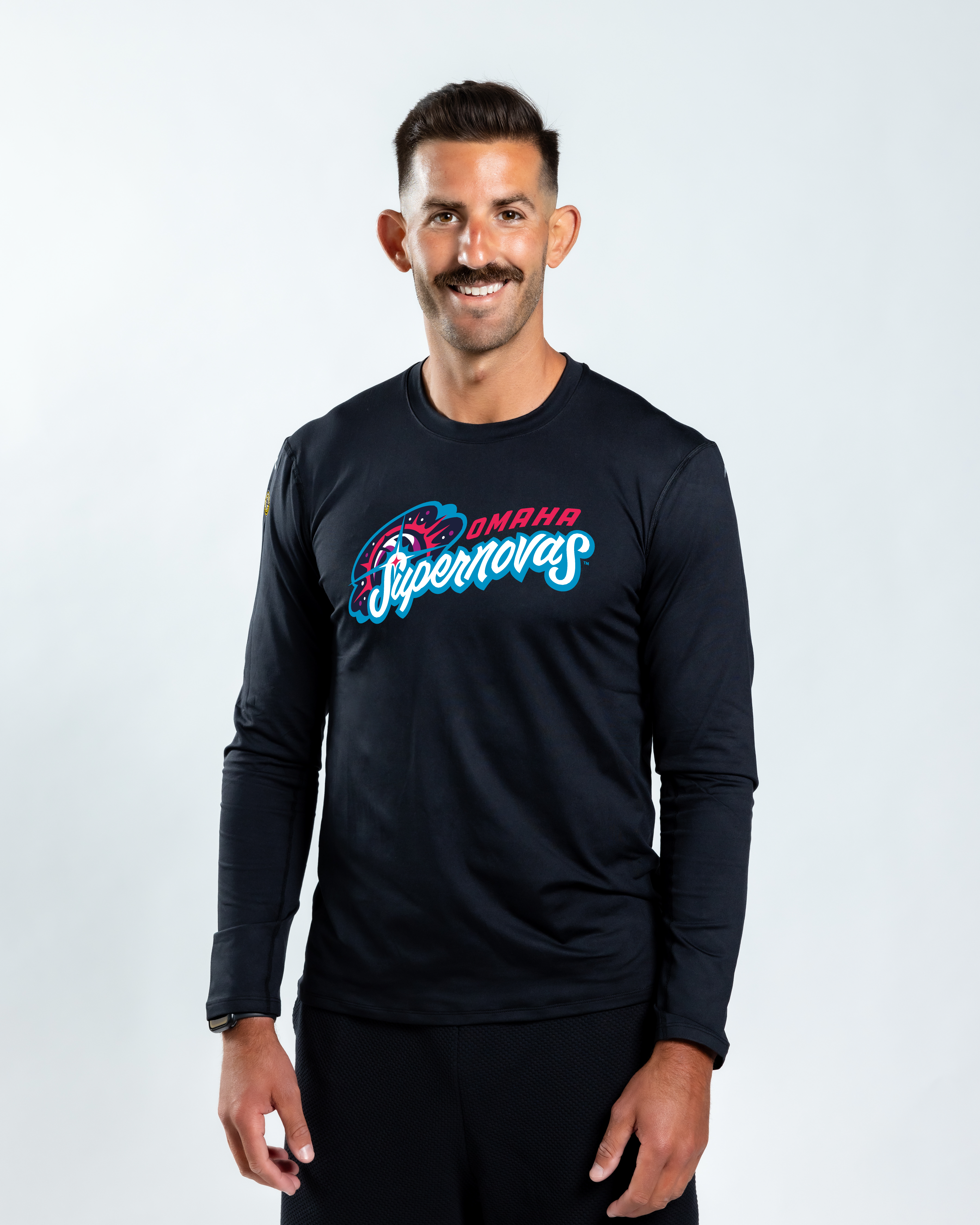 Omaha Supernovas Pro Collection - Long Sleeve Court Tee